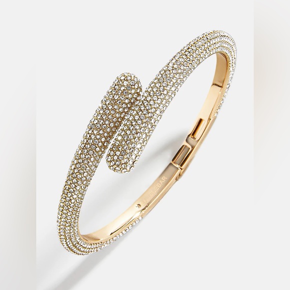BaubleBar Naomi Wrap Hinge Bangle - Picture 1 of 7